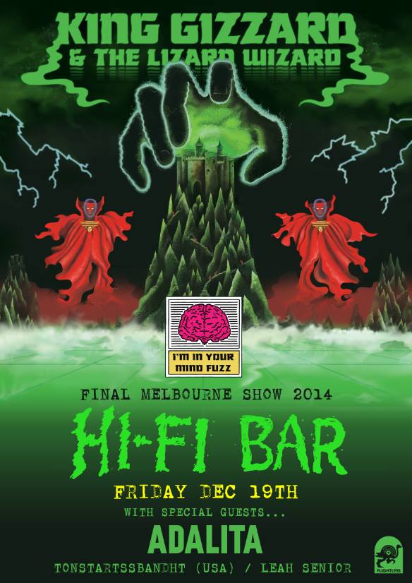 King Gizzard Adalita poster